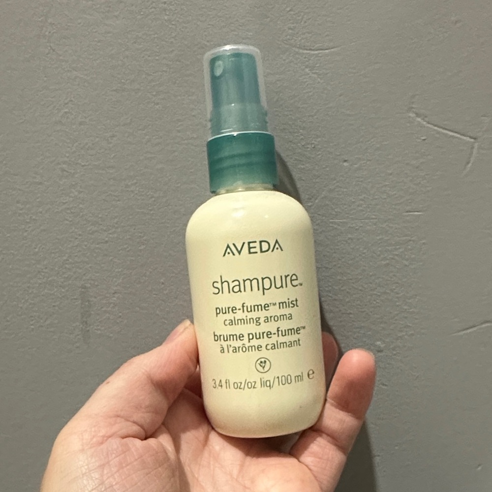 Aveda Shampure Calming Aroma Mist - Cream and Teal